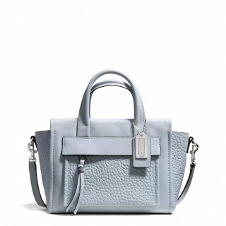 BLEECKER MINI RILEY CARRYALL IN LEATHER (Coach) 代購